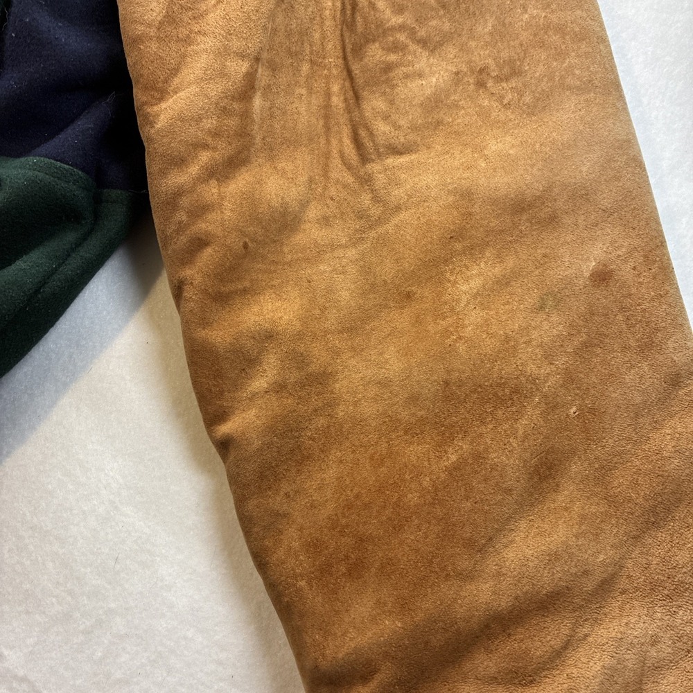 VTG Varsity Bomber Letterman Jacket Leather Wool Mens M Pelle Sports Coat Blank - Picture 9 of 16